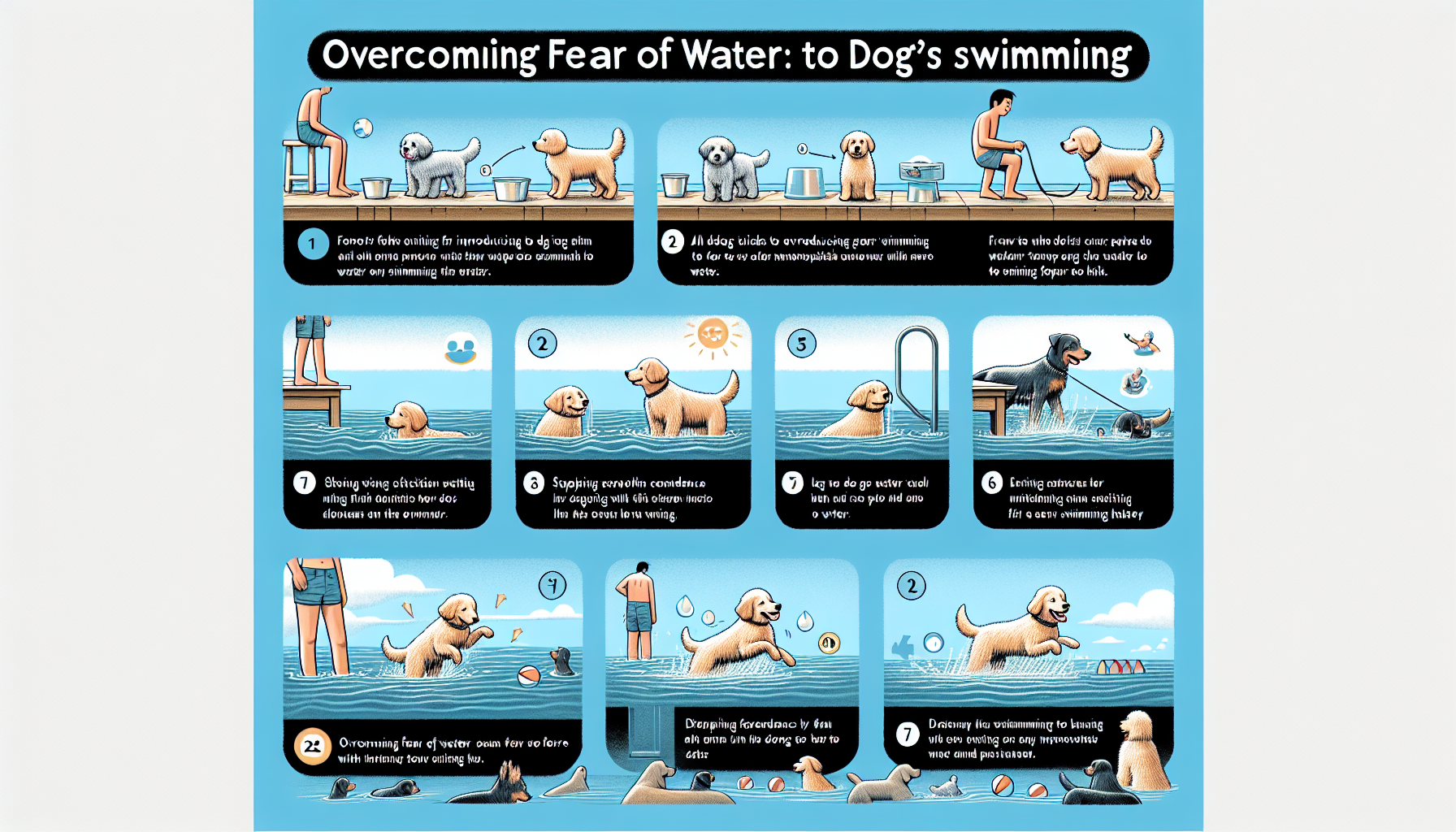 how to safely introduce your dog to water and swimming 4