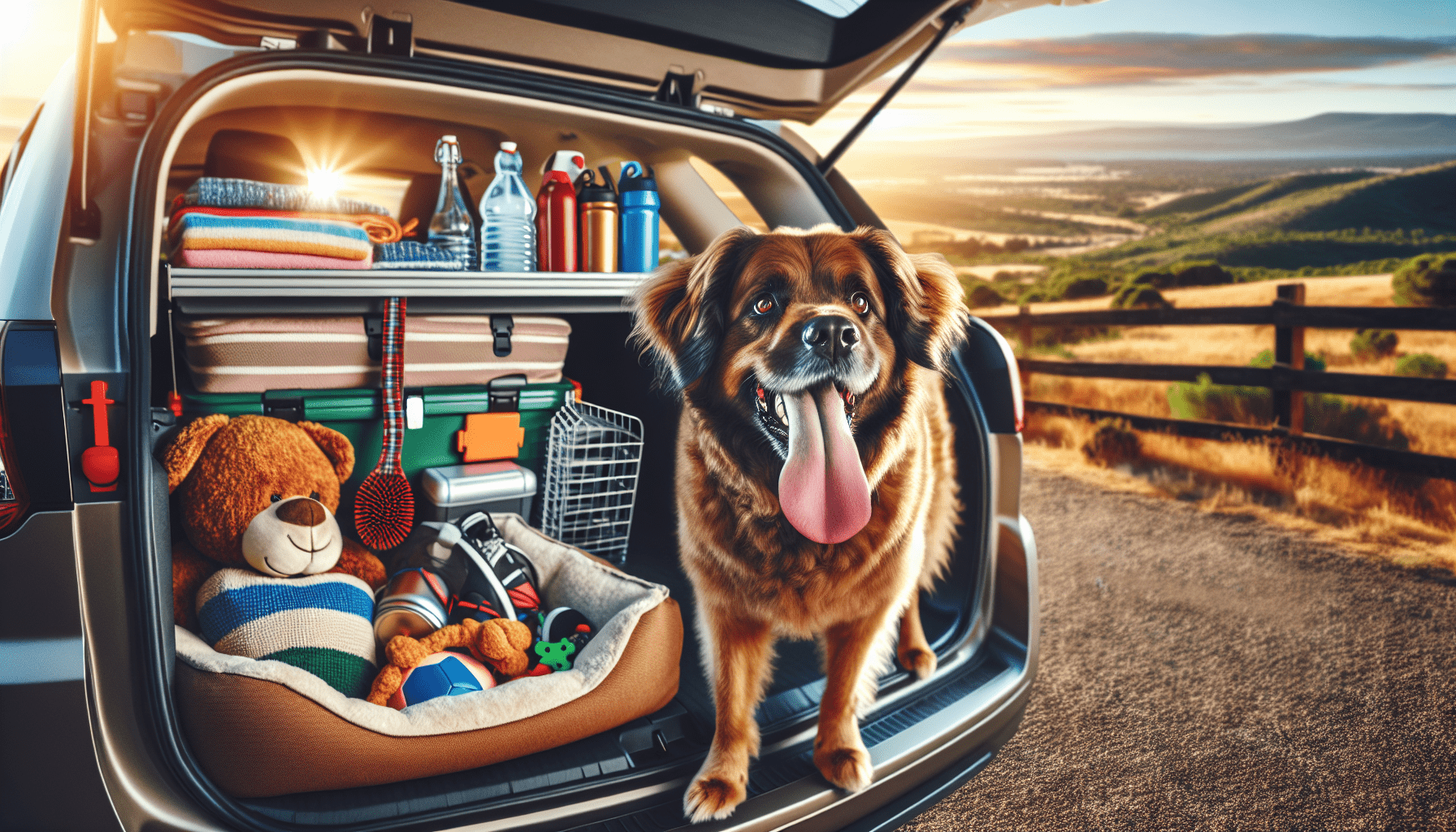 tips for long distance travel with your dog 1