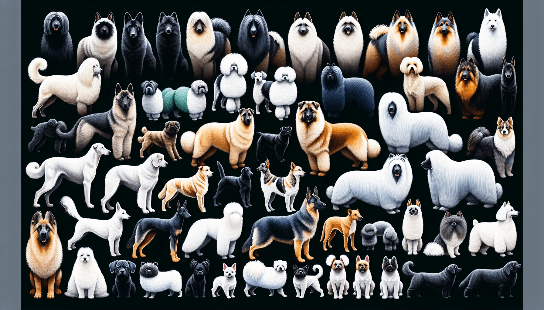 exploring different dog coat types